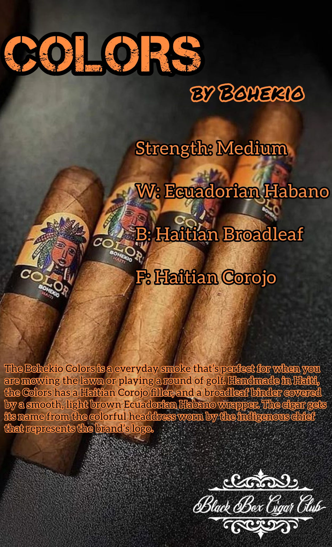 Bohekio Cigars (Haitian Tobacco)