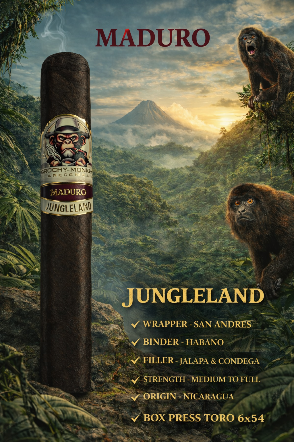 Grouchy Monkey -Welcome to the Jungle