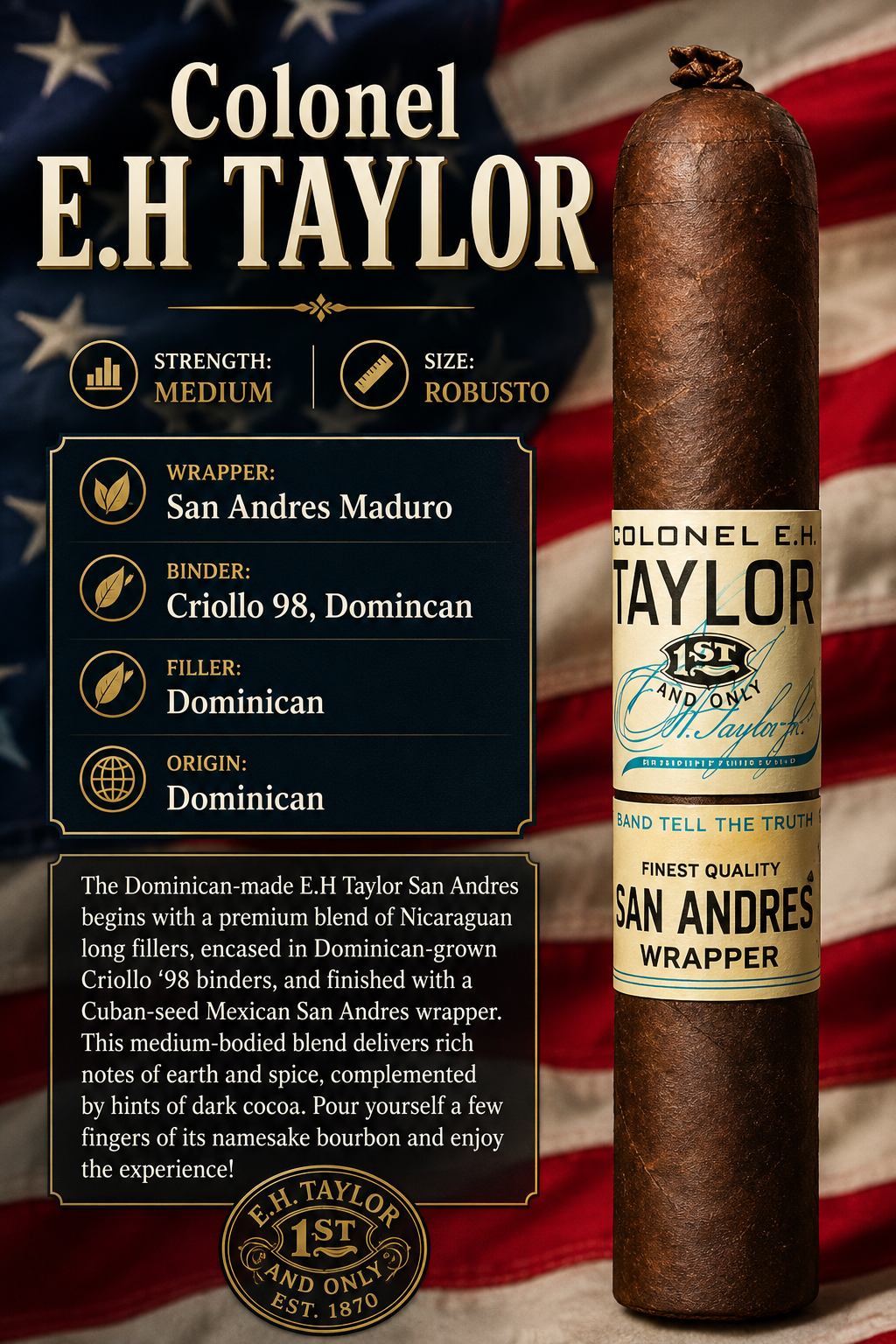 Colonel E.H. Taylor