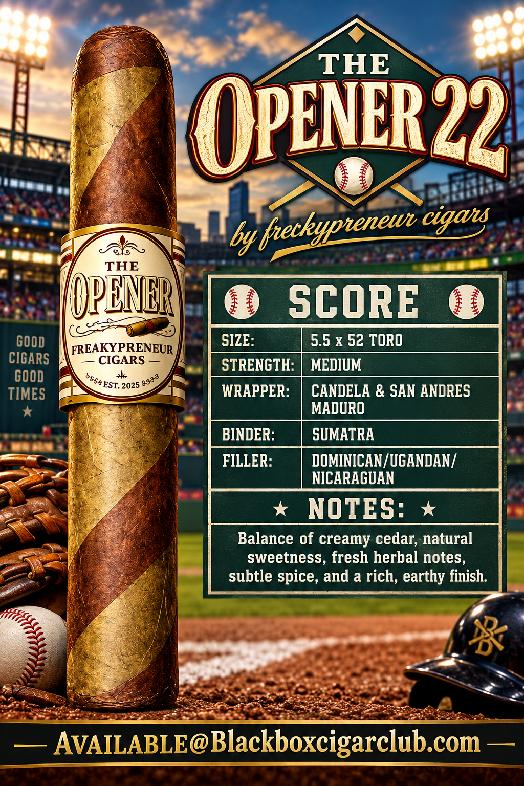 Freakypreneur Cigars (Dec pre-order)