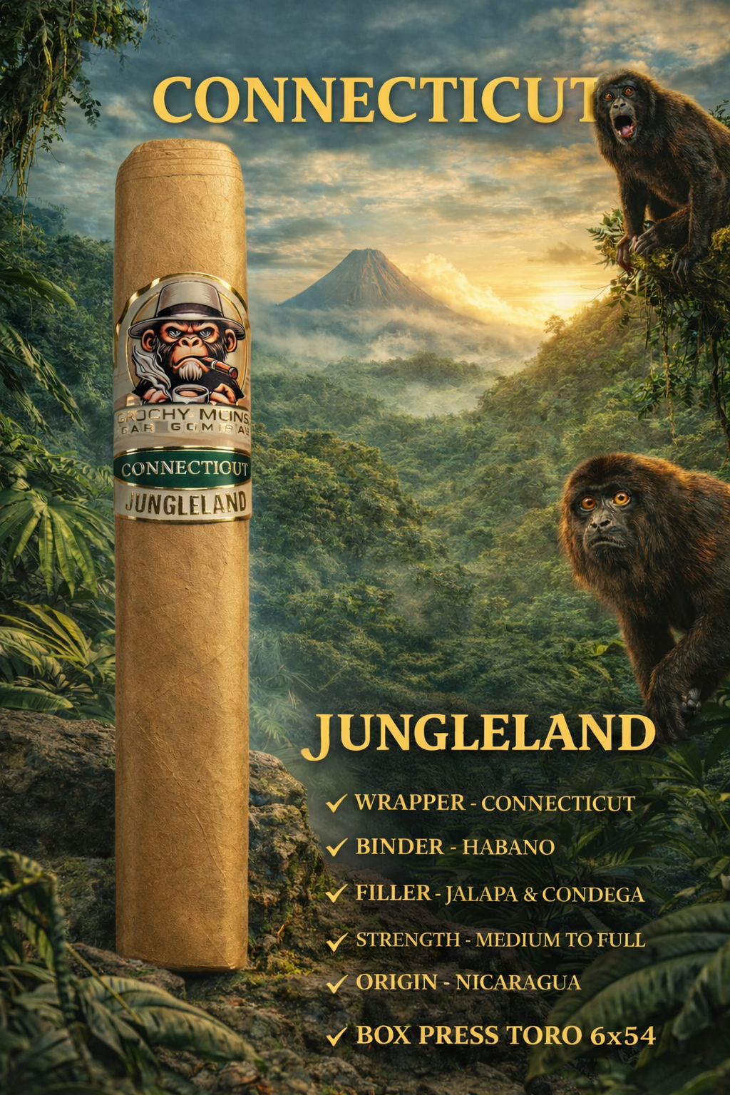 Grouchy Monkey -Welcome to the Jungle