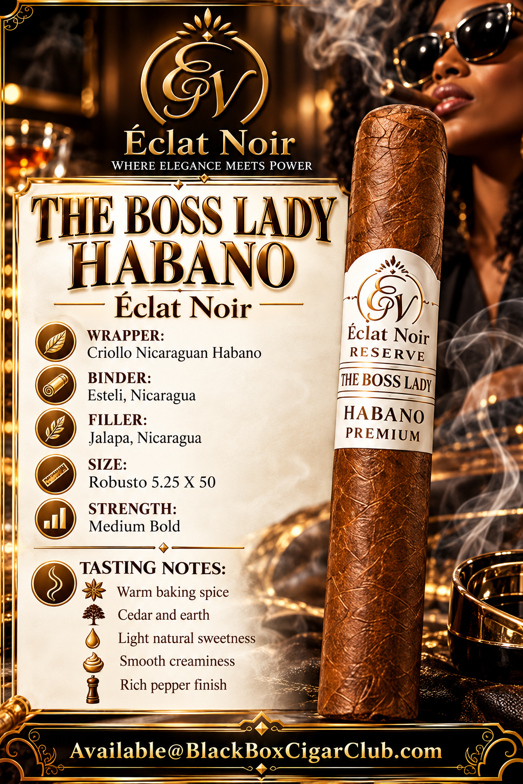 Eclat Noir Cigars