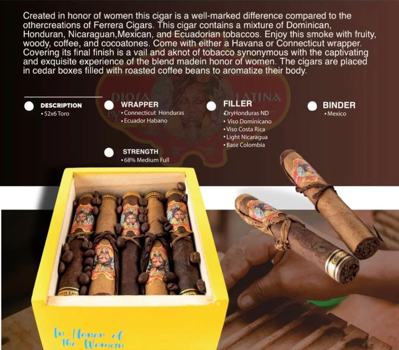 Ferrer Cigars- Diosa Latina 