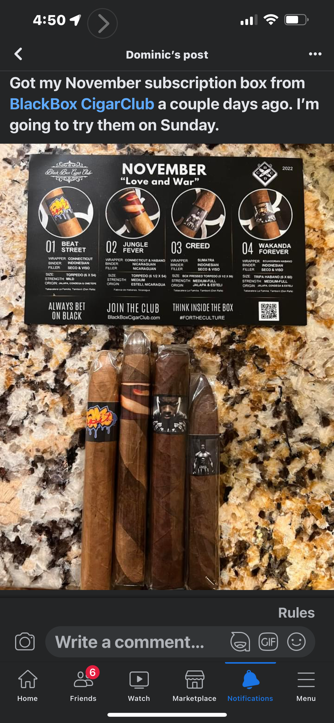 November Box 2022 "Battle"